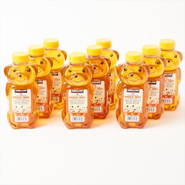 750g×9本セット】カークランド ベアジャグ ハチミツ はちみつ 蜂蜜